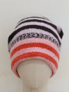 YANYAN KNITS 2025 Fall/Winter Collection - Brimless Knit Hat (YYK-YYW23-1552-PIN, Two-tone Pink)